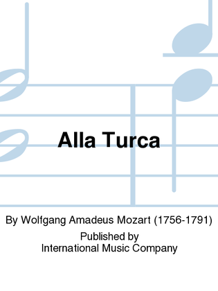 Book cover for Alla Turca