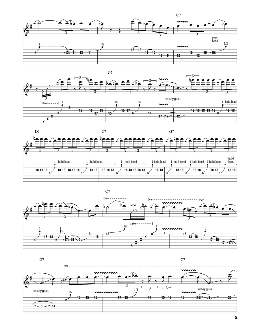 Mama Talk To Your Daughter Acoustic Guitar scores gallery preview page 5