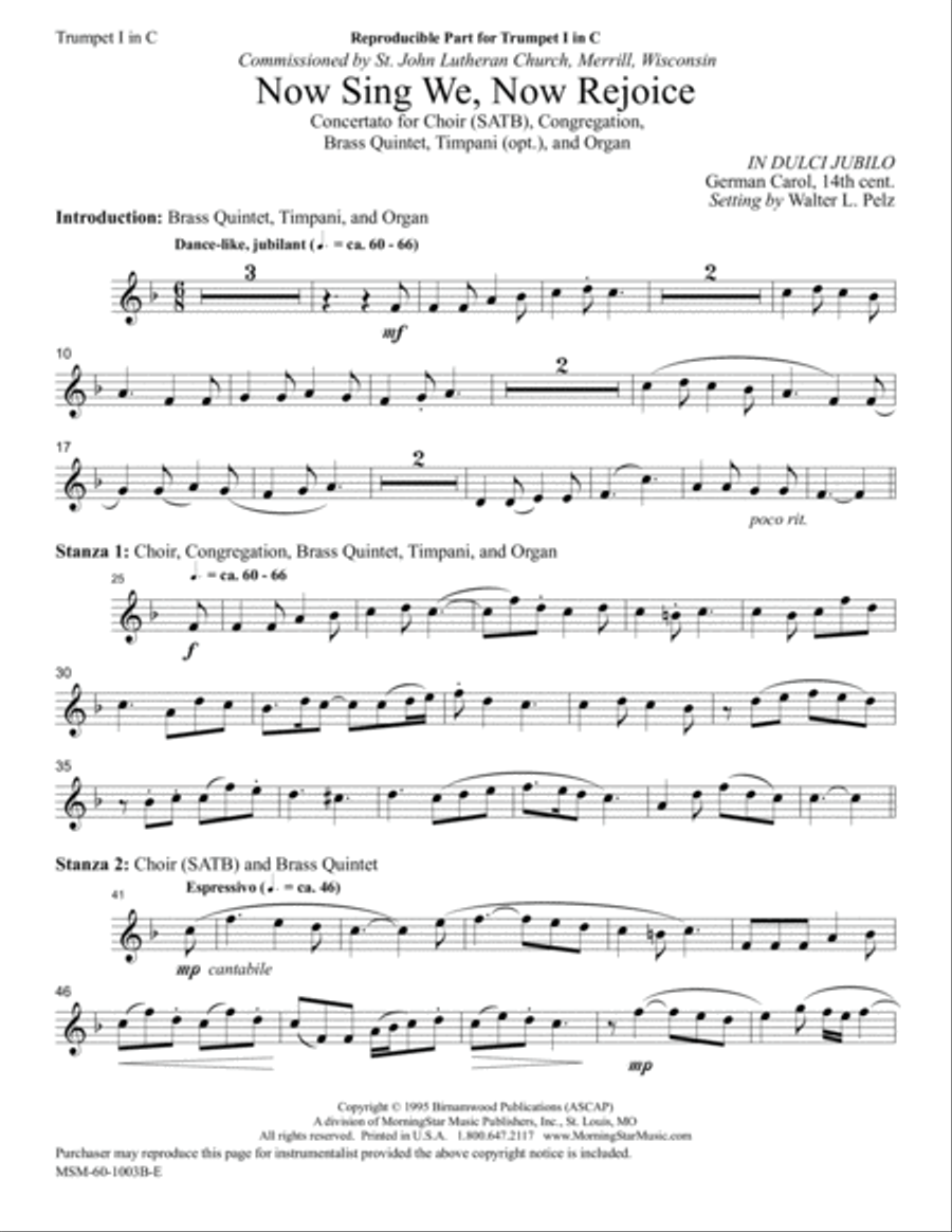 Now Sing We, Now Rejoice Now Sing We, Now Rejoice Choir scores gallery preview page 3