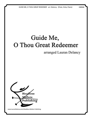Guide Me, O Thou Great Redeemer (Flute, Viola, Piano)