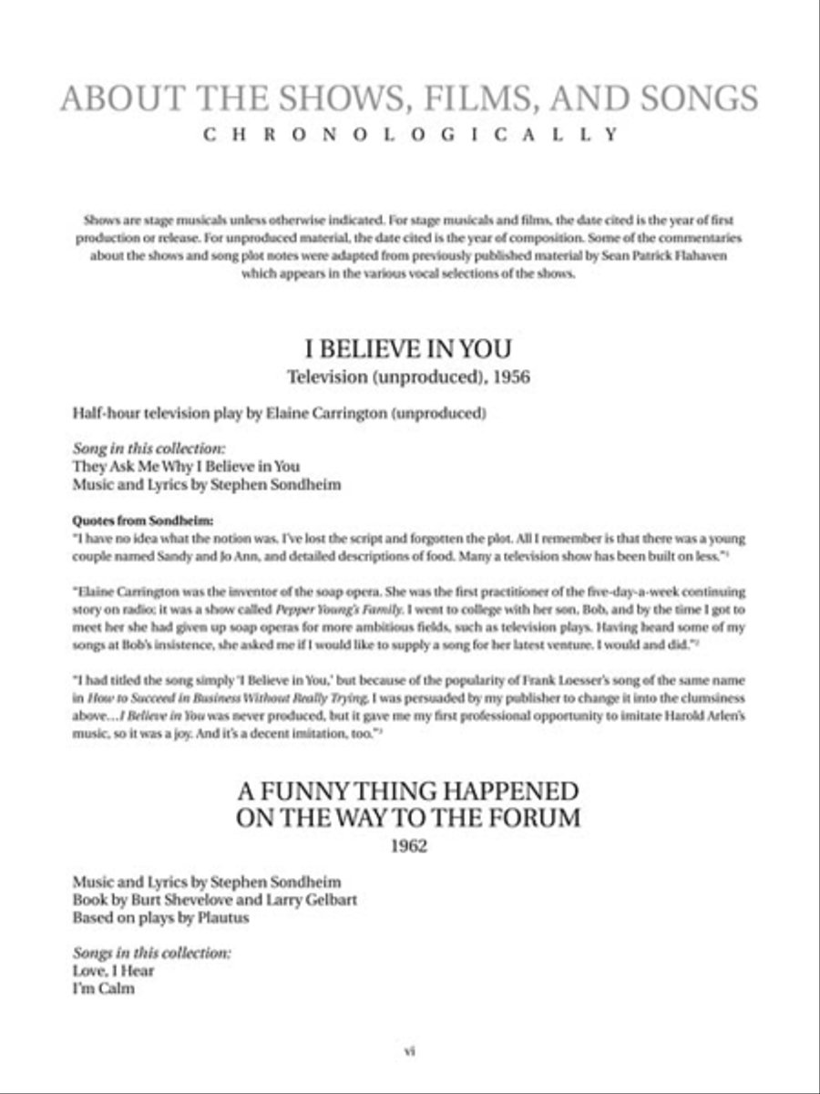 Sondheim for Singers Voice scores gallery preview page 6