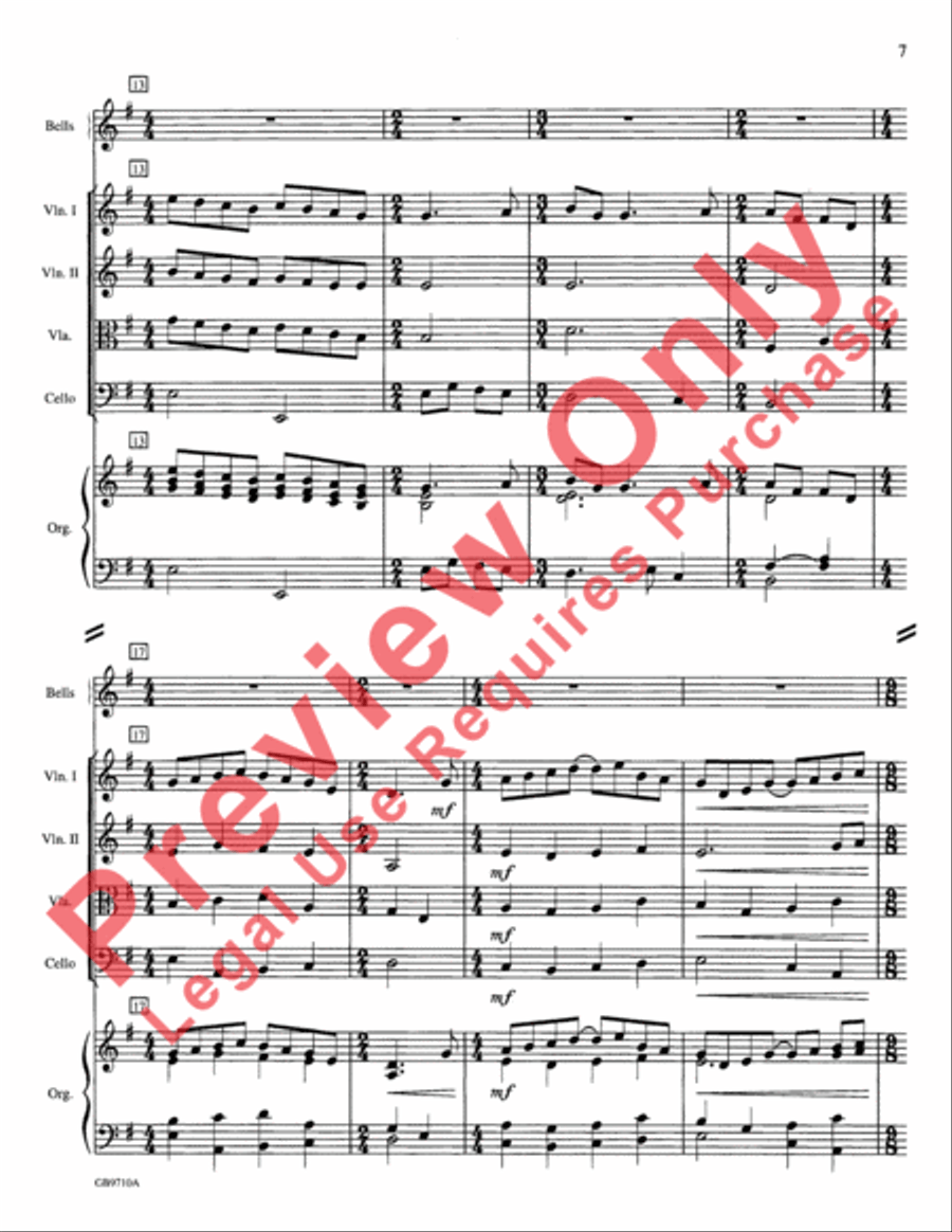 A Festival of Lessons and Carols Choir scores gallery preview page 8