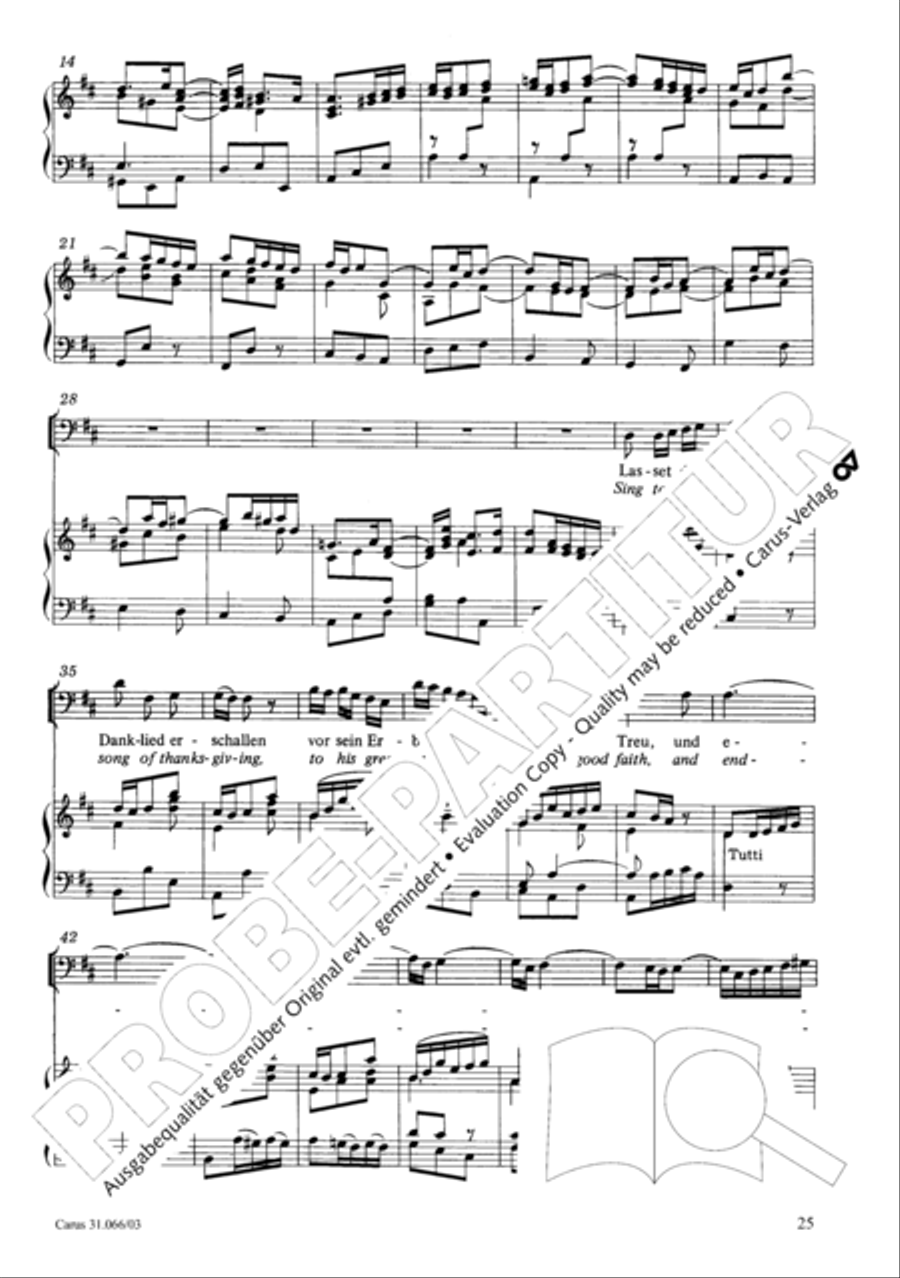 Be joyful, you Christians (Erfreut euch, ihr Herzen) ATB scores gallery preview page 26
