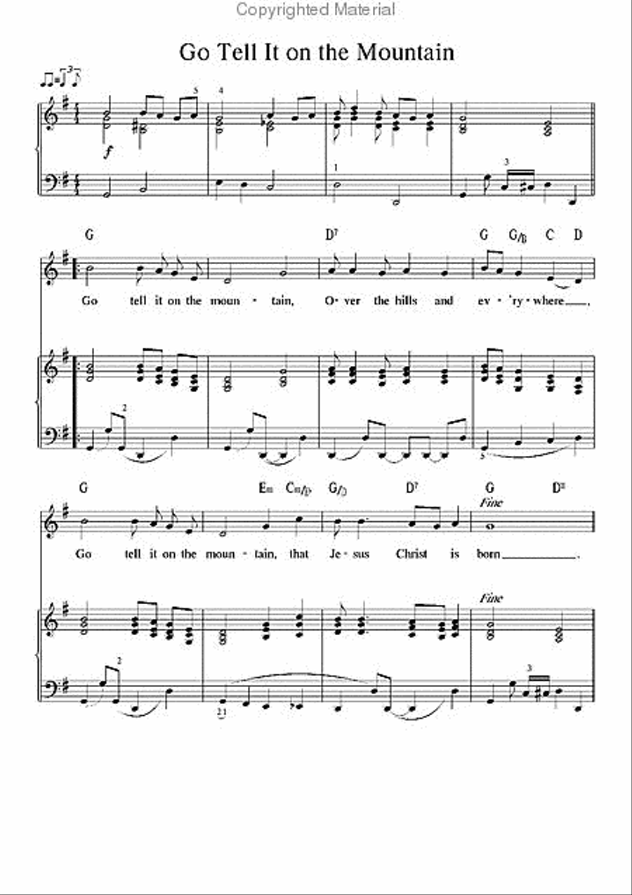The Ultimate Gospel Song Book Voice Solo scores gallery preview page 2