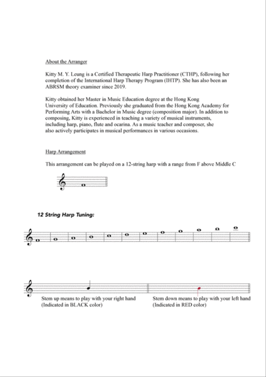 As The Deer Harp scores gallery preview page 2