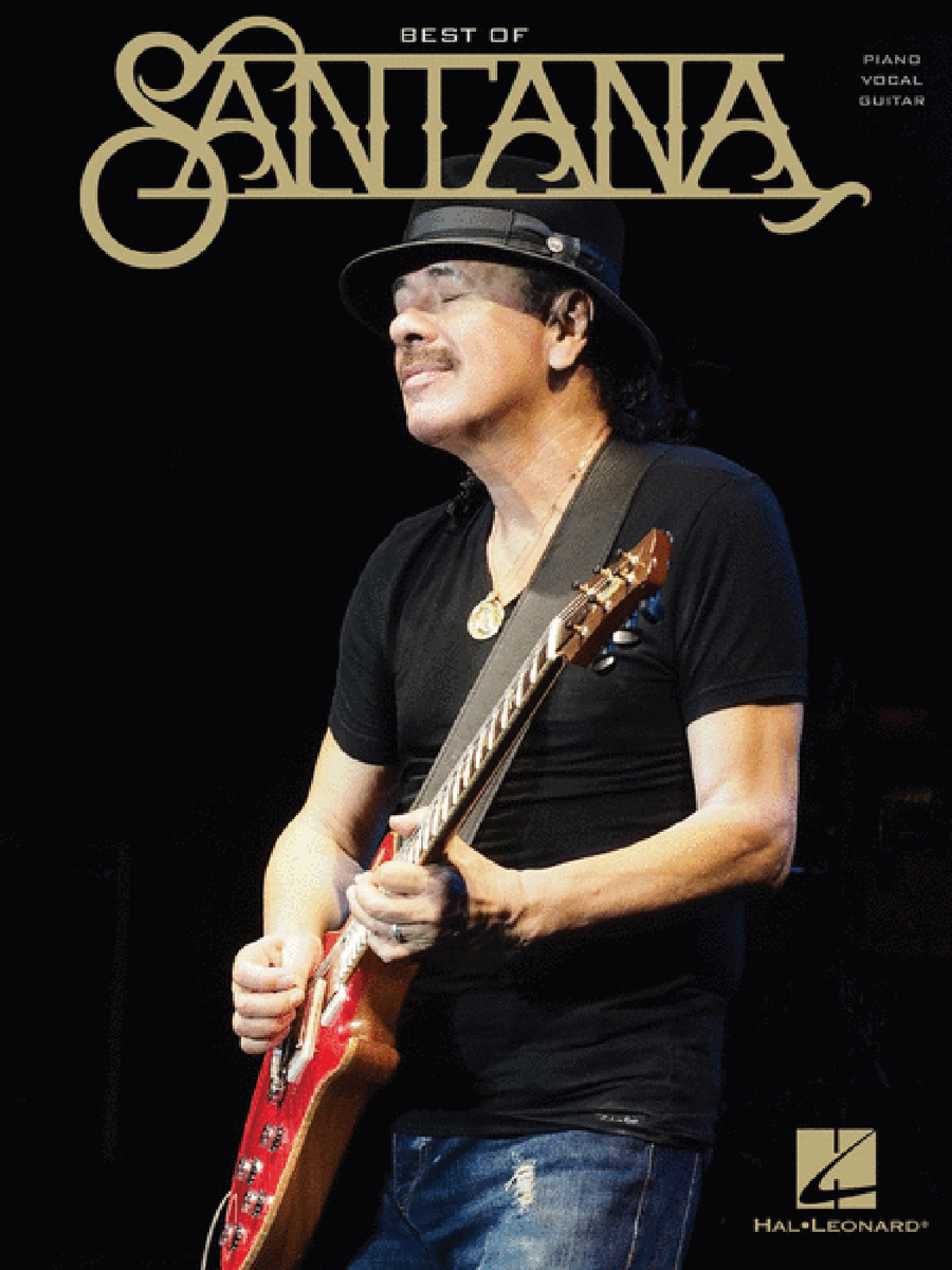 Best of Santana Piano, Vocal, Guitar scores gallery preview page 1