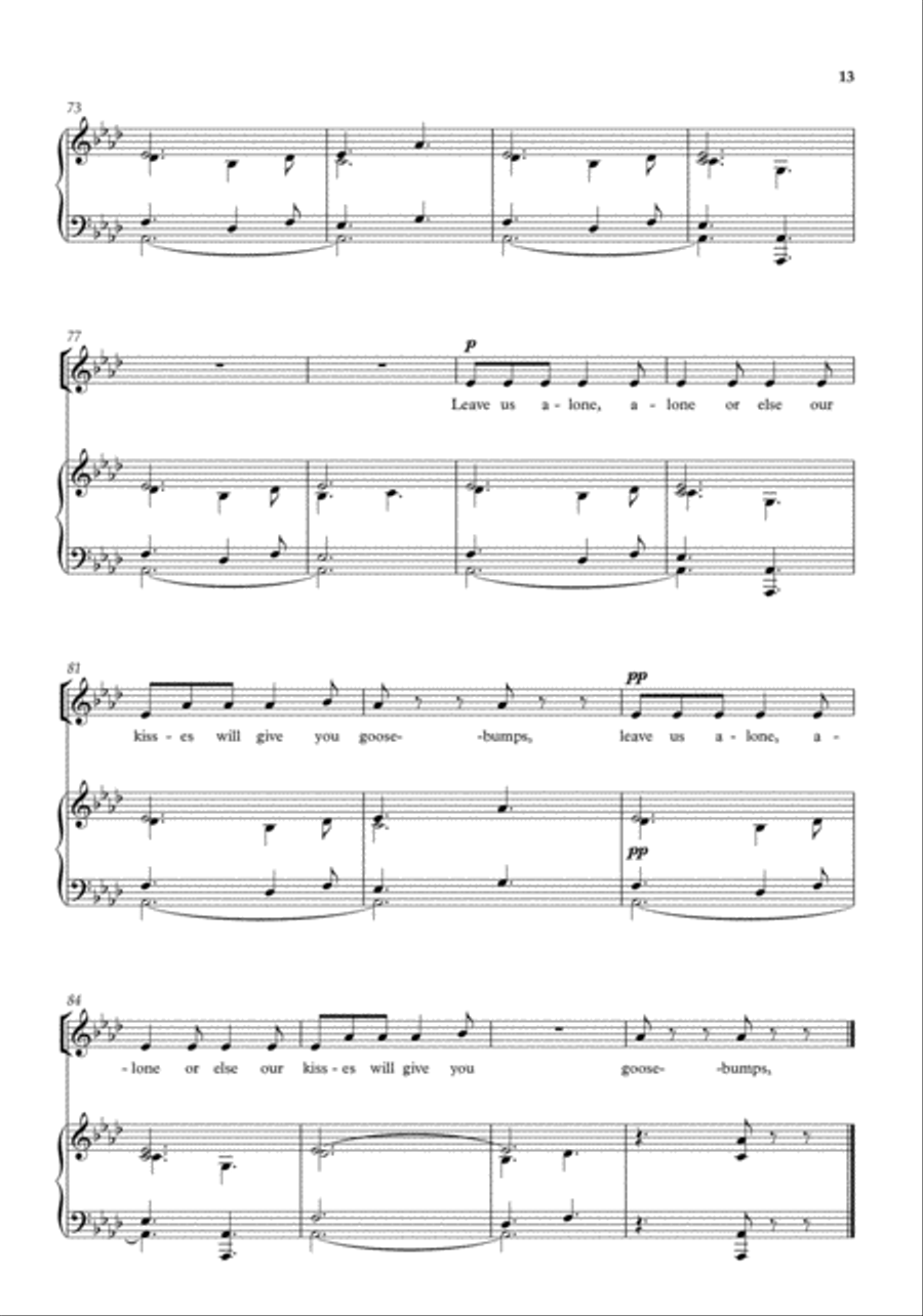 Three Riddles Three Riddles 2-Part scores gallery preview page 13