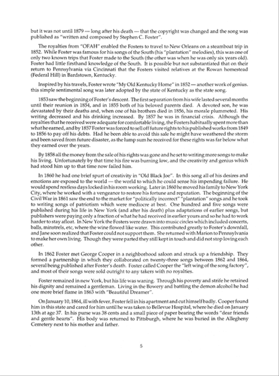 Stephen Foster for Mountain Dulcimer Mountain Dulcimer scores gallery preview page 11