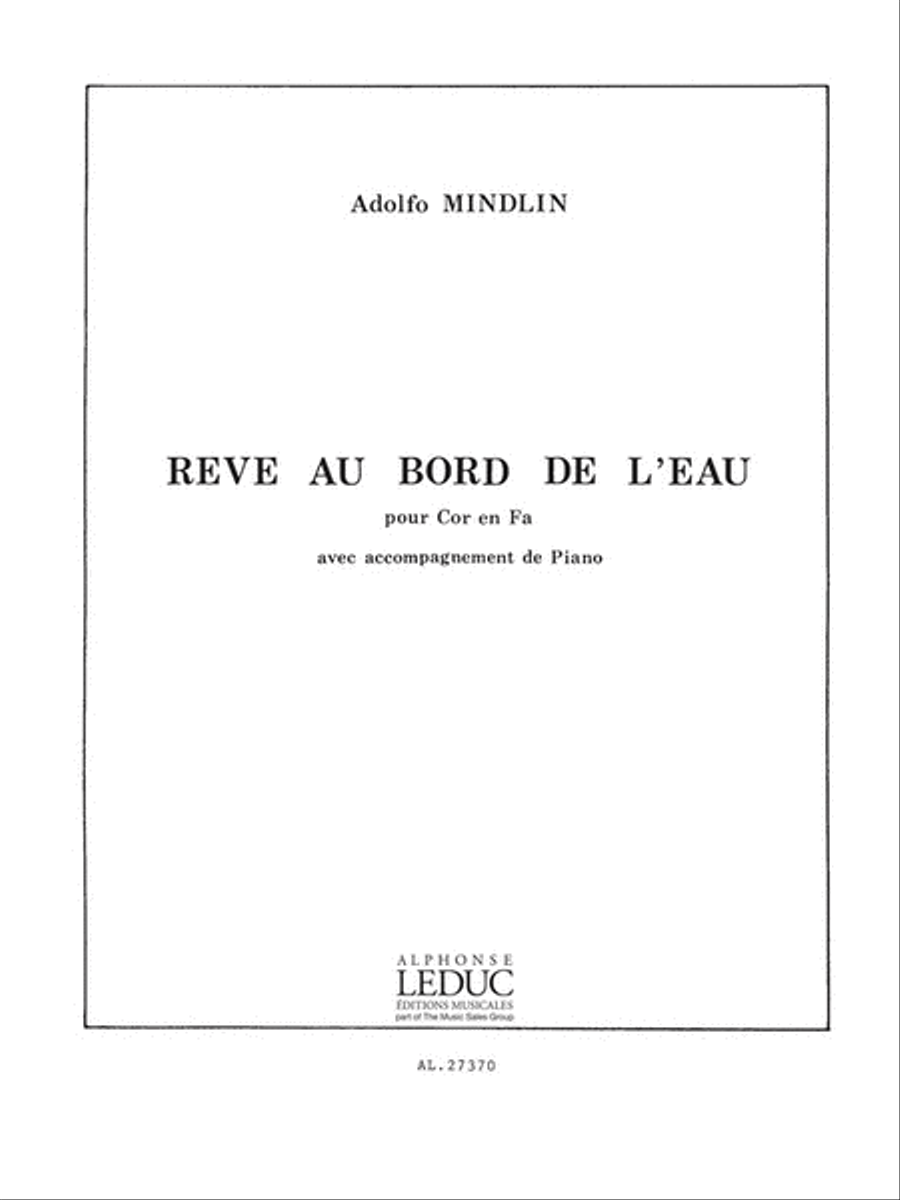Reve Au Bord De L'eau (horn & Piano) Horn scores gallery preview page 1