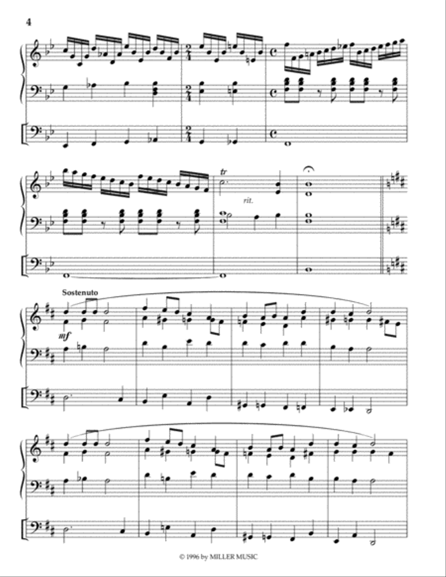 Komt Nu met Zang Organ Solo scores gallery preview page 4