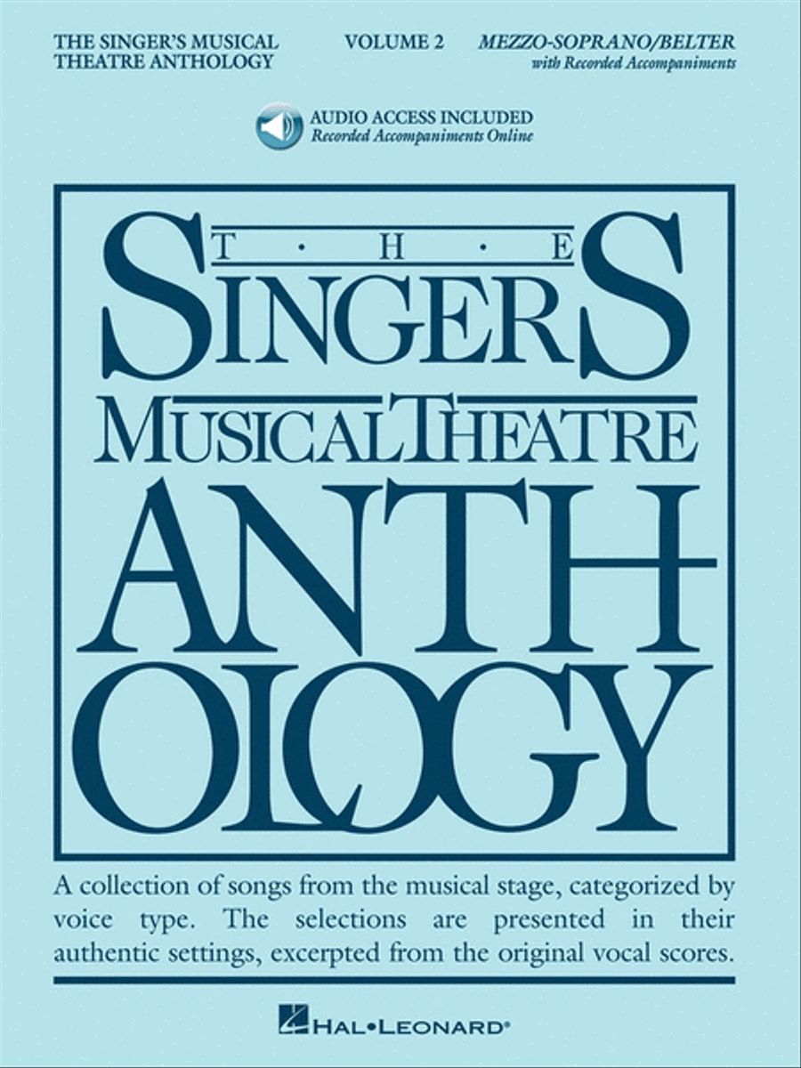 Singers Musical Theatre Anth V2 Mez Sop Book/Online Audio Mezzo-Soprano Voice scores gallery preview page 1