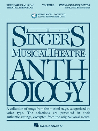 Book cover for Singers Musical Theatre Anth V2 Mez Sop Book/Online Audio