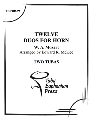 Twelve Duos for Horn