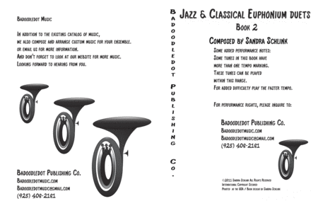 Jazz and Classical Euphonium Duets book 2