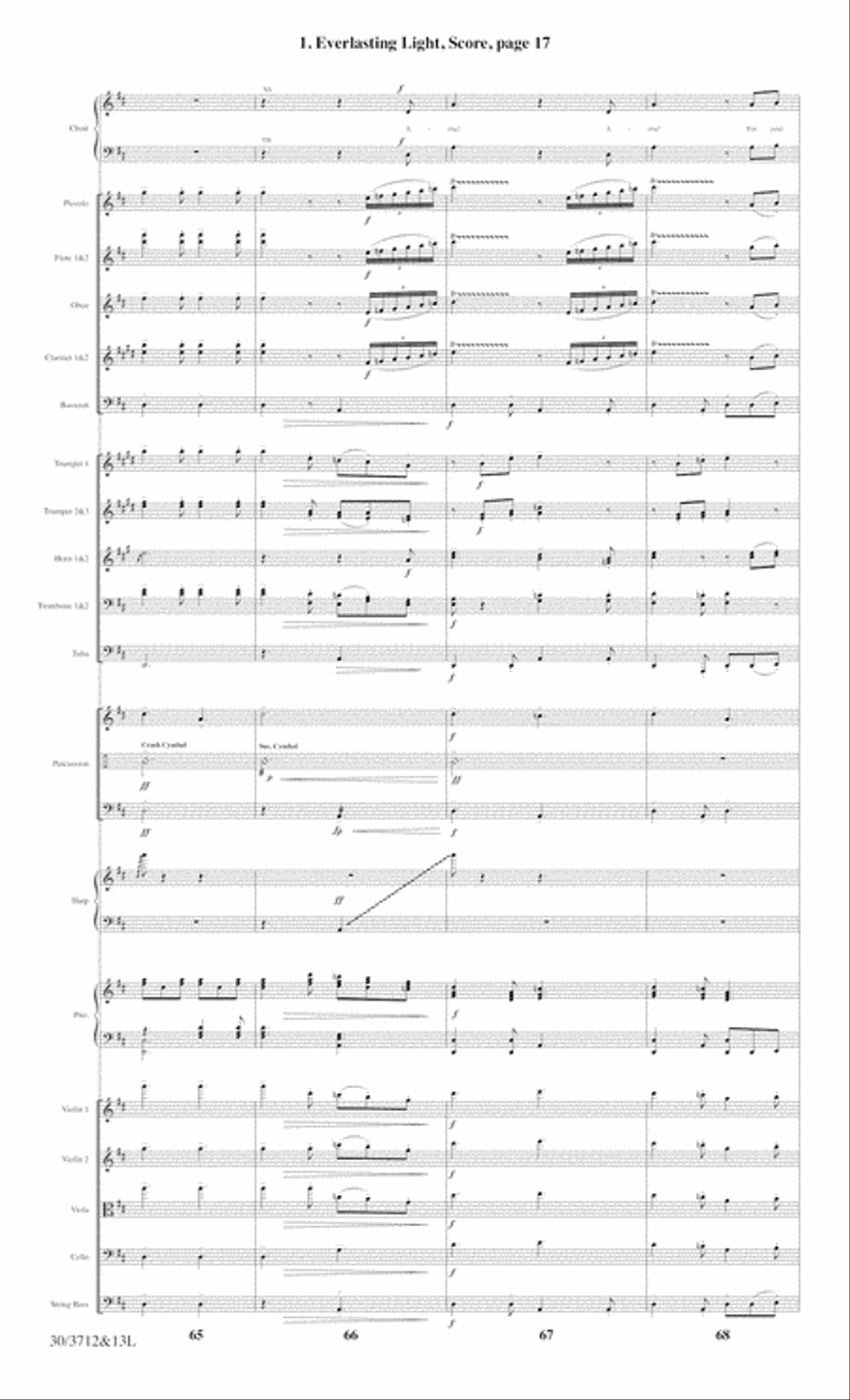 Everlasting Light - Full Score (Digital Download) Choir scores gallery preview page 19