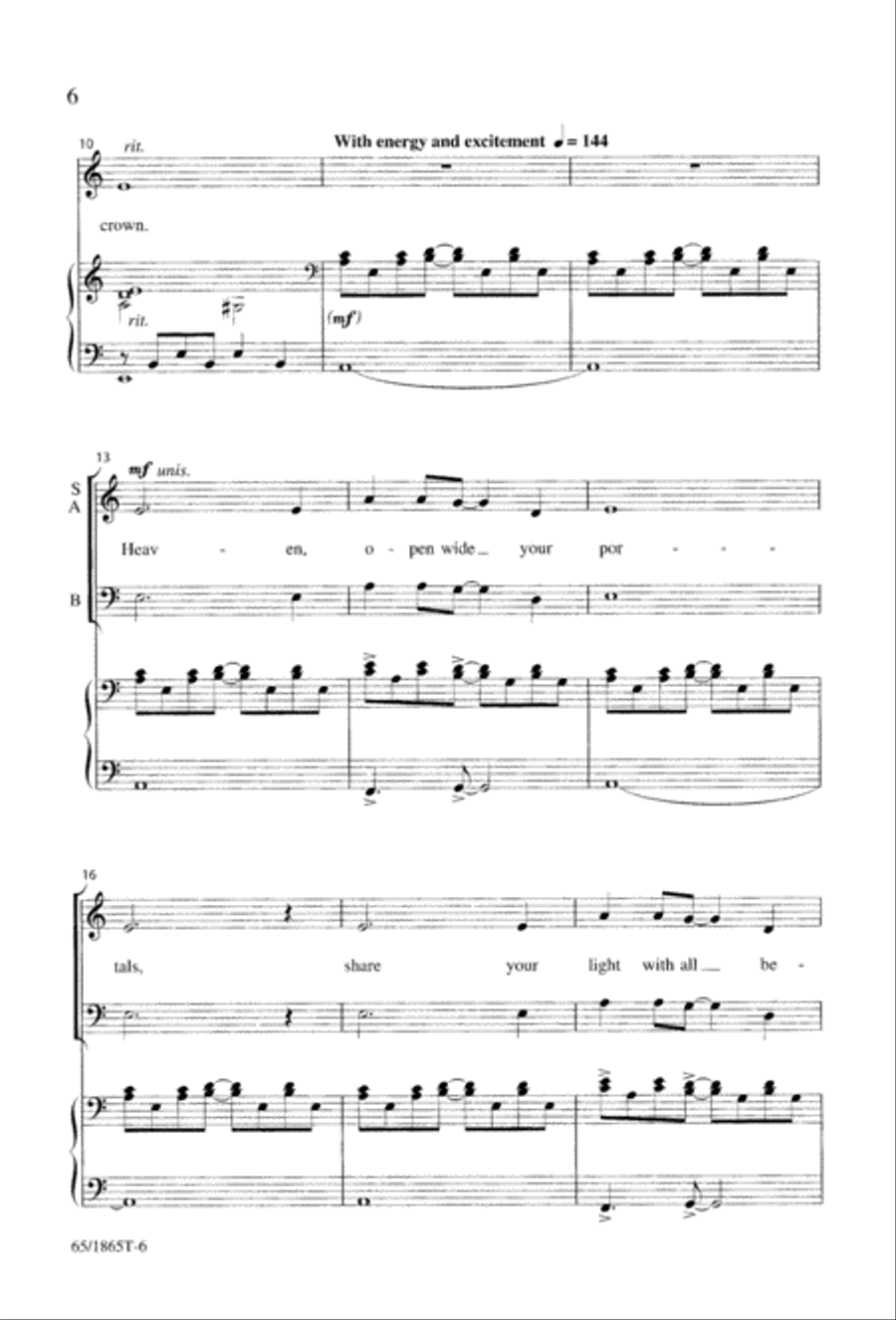 A Great Light A Great Light 3-Part scores gallery preview page 8