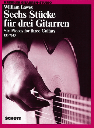 Book cover for 6 Pieces for 3 Guitars