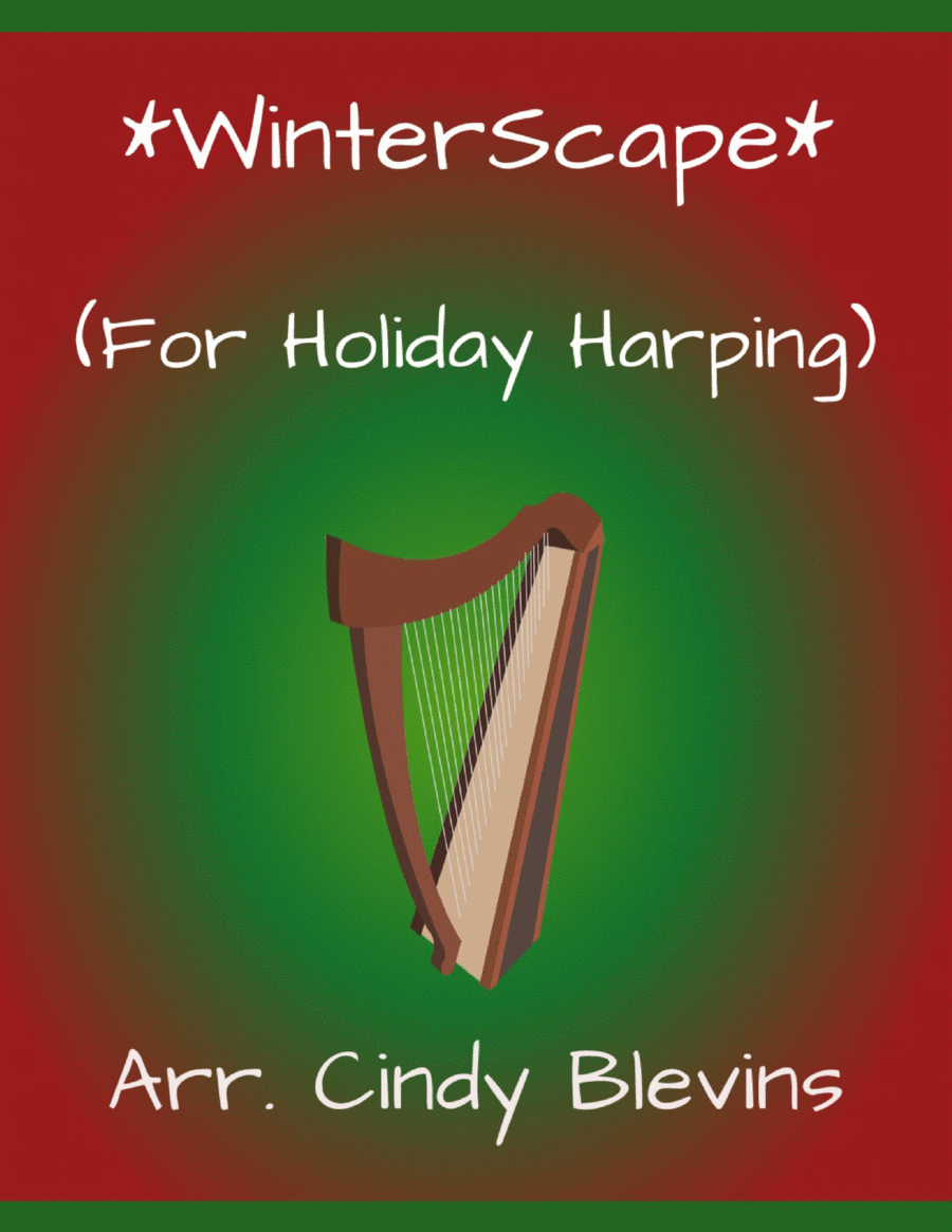 Winterscape, 16 seasonal arrangements for Lever or Pedal Harp Pedal Harp scores gallery preview page 1