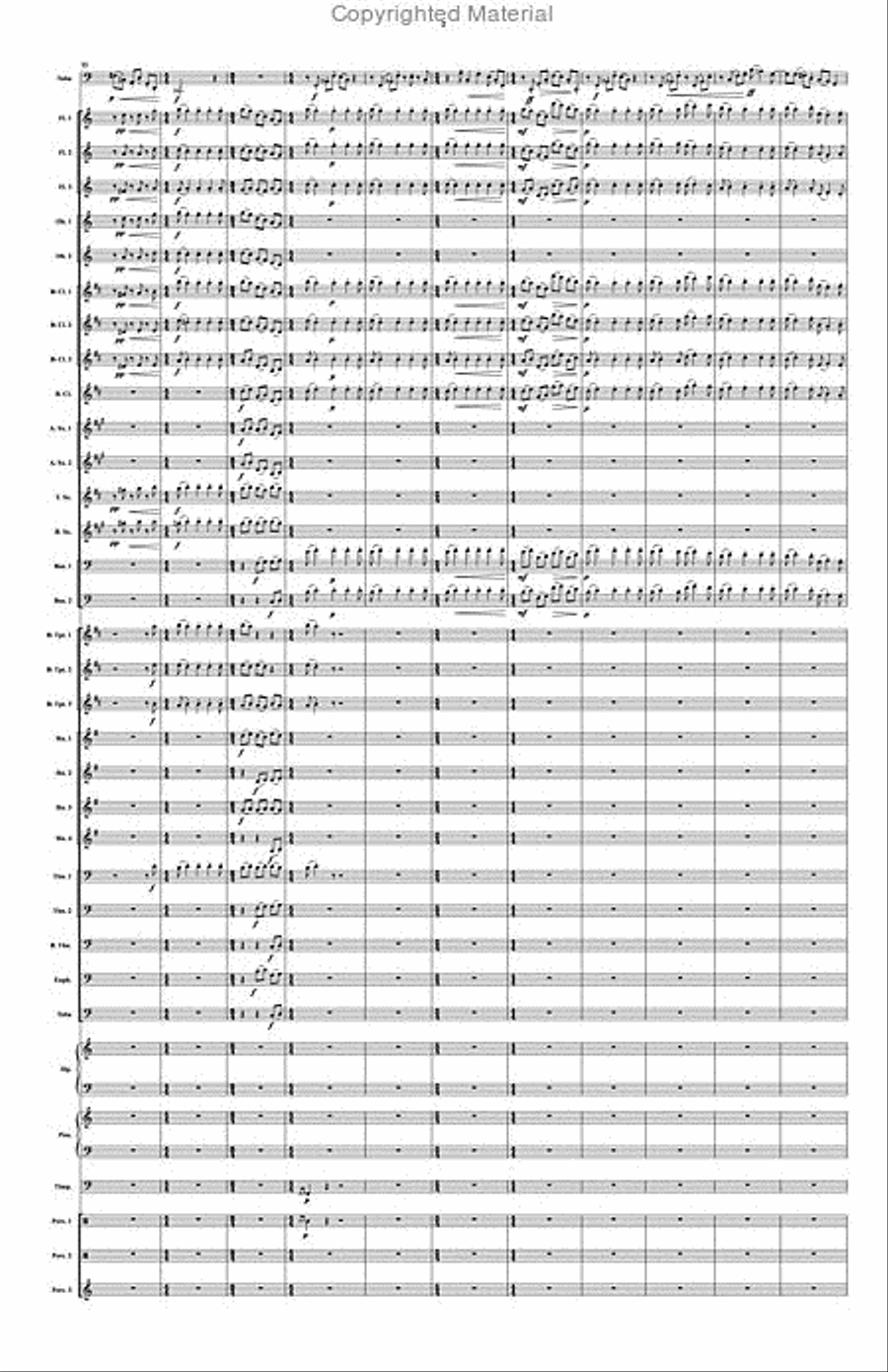 Concerto Concerto Concert Band scores gallery preview page 3