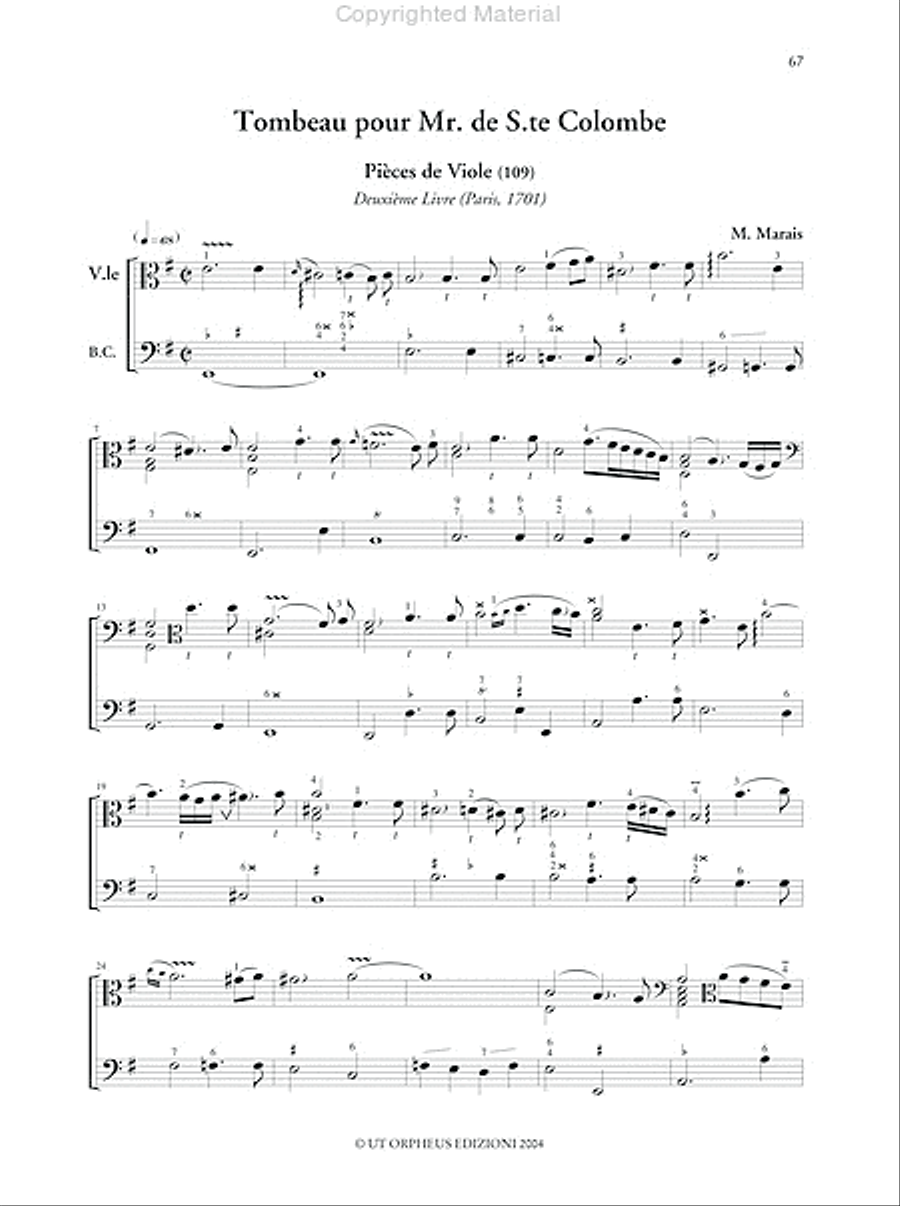 Anthological Method for Viol