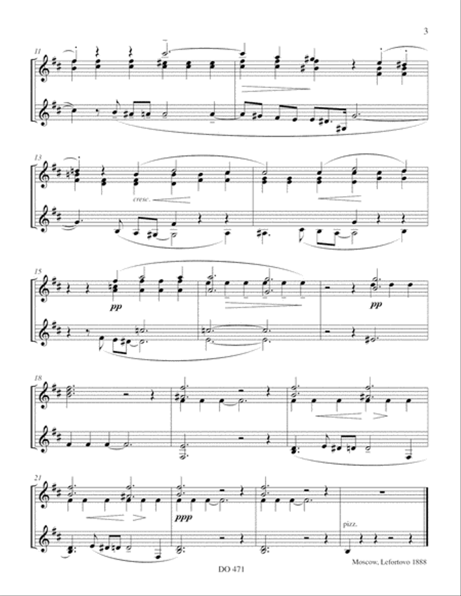 Huit préludes Classical Guitar scores gallery preview page 3