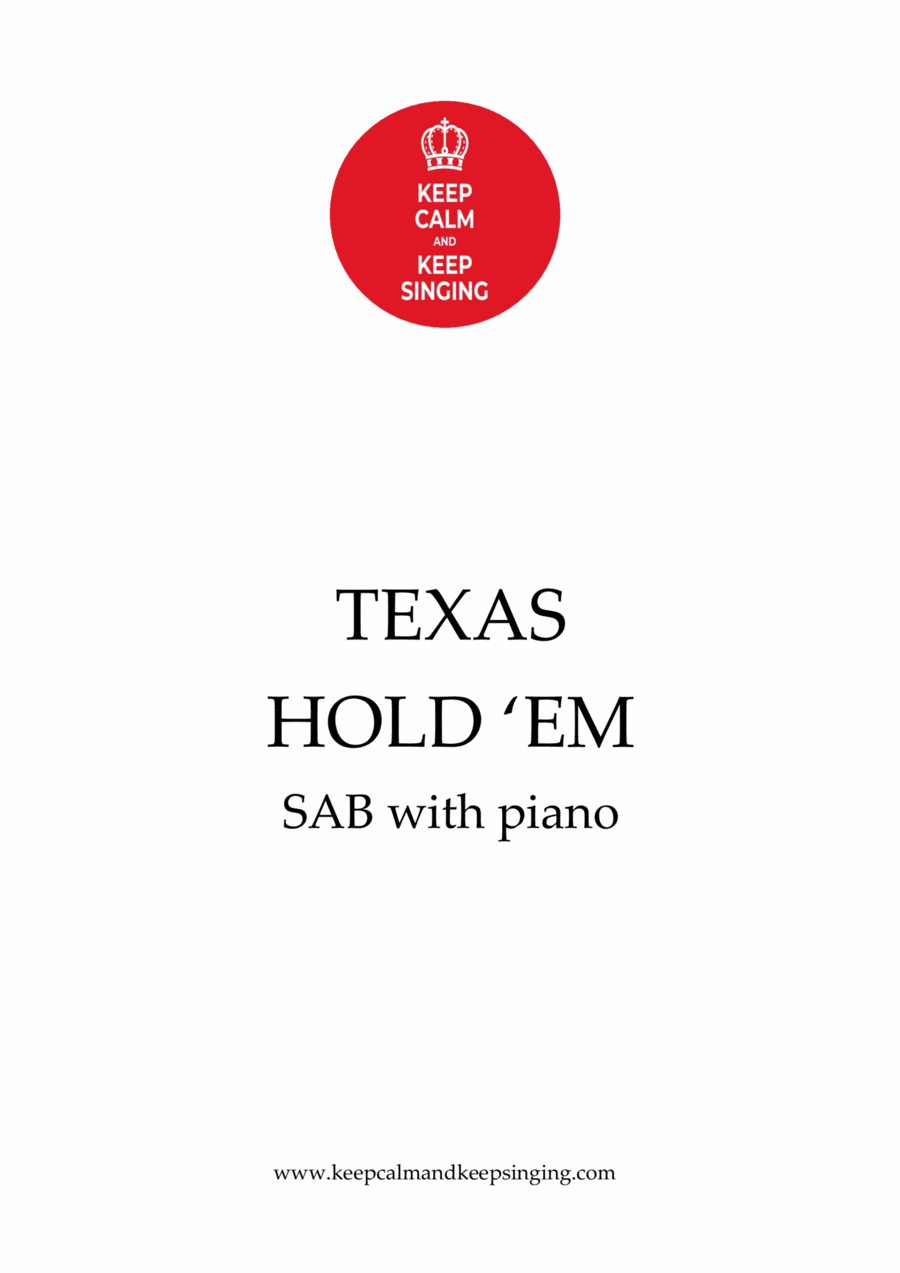 Texas Hold 'em 3-Part scores gallery preview page 1