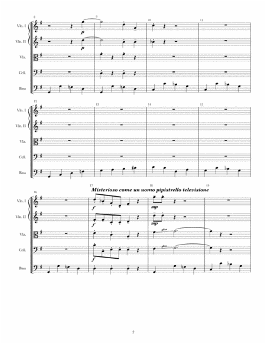 Alice Bluthoven Alice Bluthoven String Orchestra scores gallery preview page 2