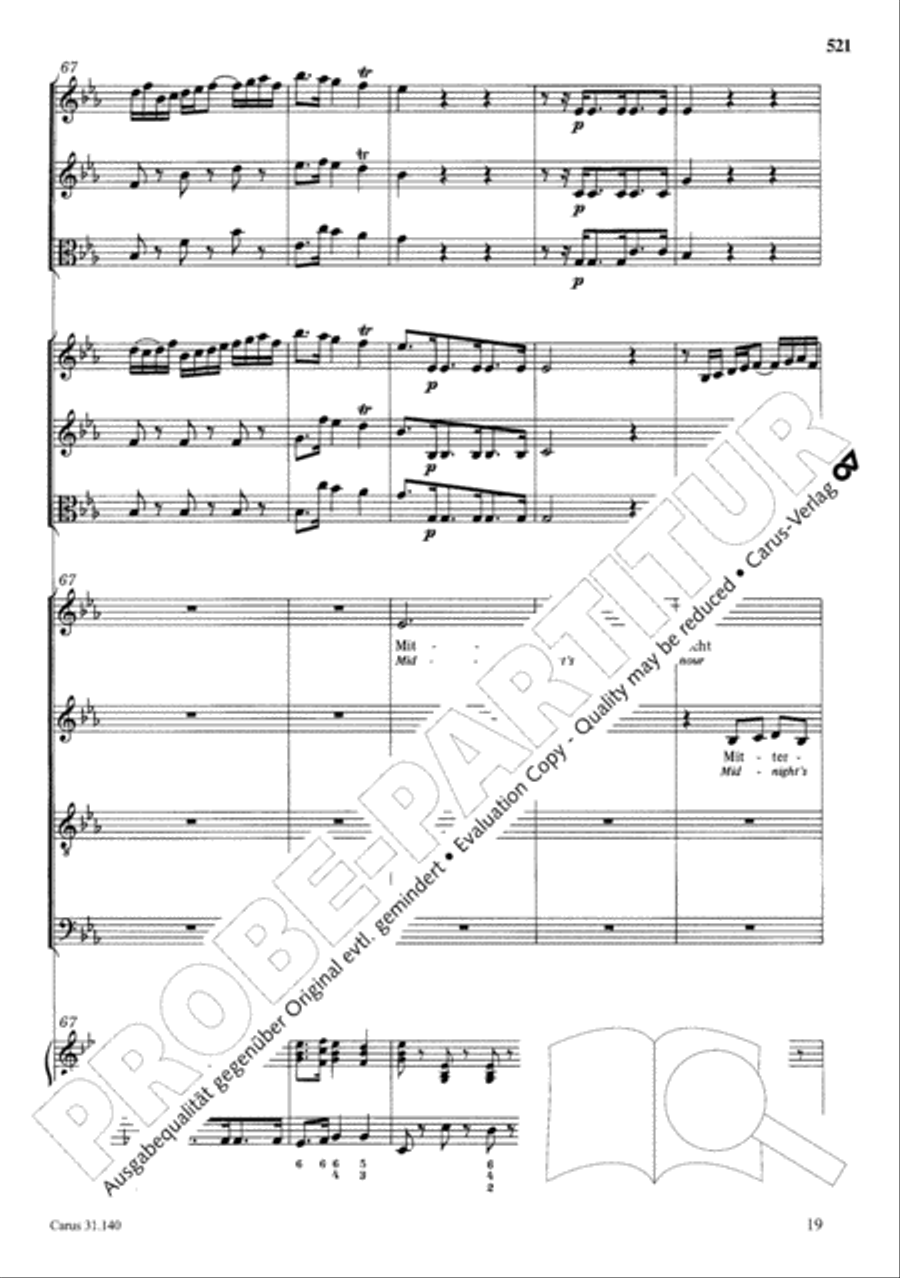 The Complete Sacred Vocal Works (Das geistliche Vokalwerk) Voice scores gallery preview page 522