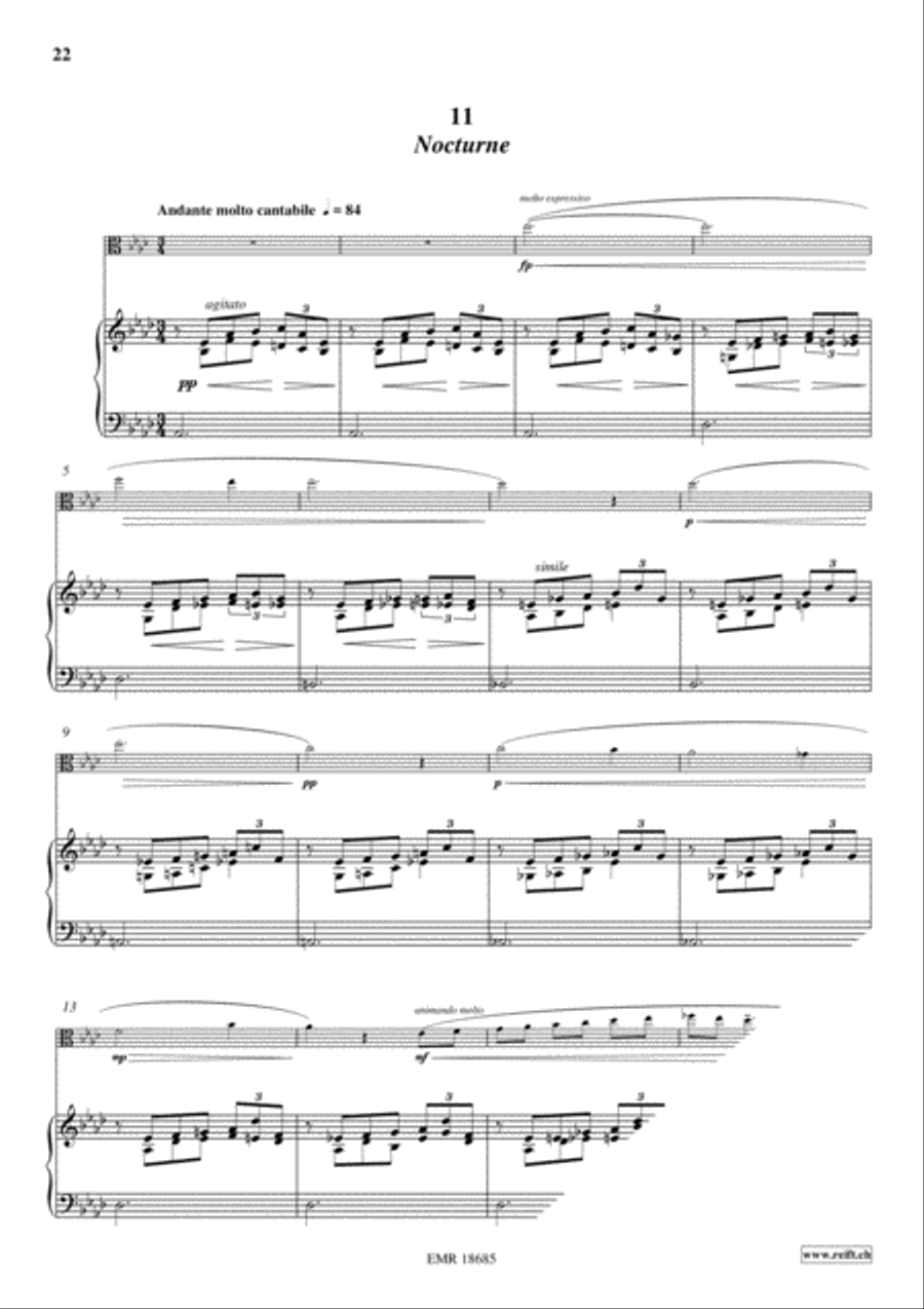 Au Fil Du Temps Viola scores gallery preview page 14