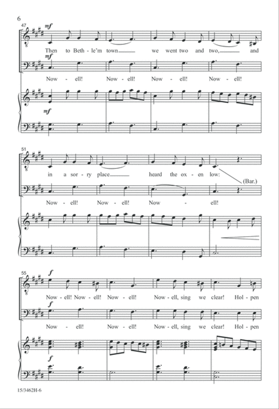 Masters In This Hall 3-Part scores gallery preview page 6