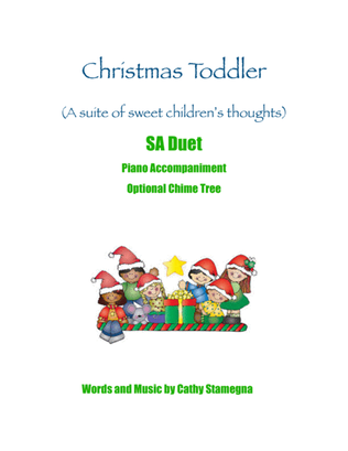 Book cover for Christmas Toddler (SA Duet, Optional Chime Tree, Piano Accompaniment)