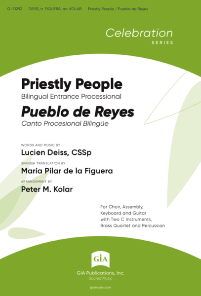 Priestly People / Pueblo de Reyes - Guitar edition
