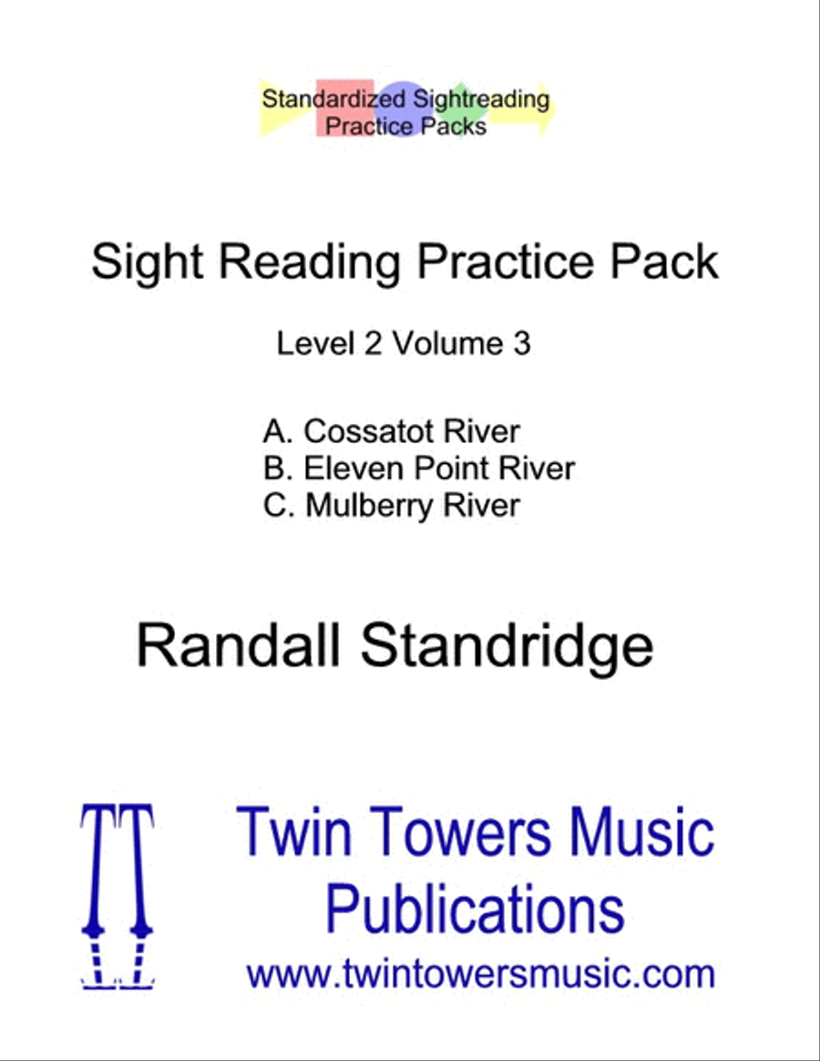 Sight Reading Practice Pack Level 2 Volume 3 Concert Band scores gallery preview page 1