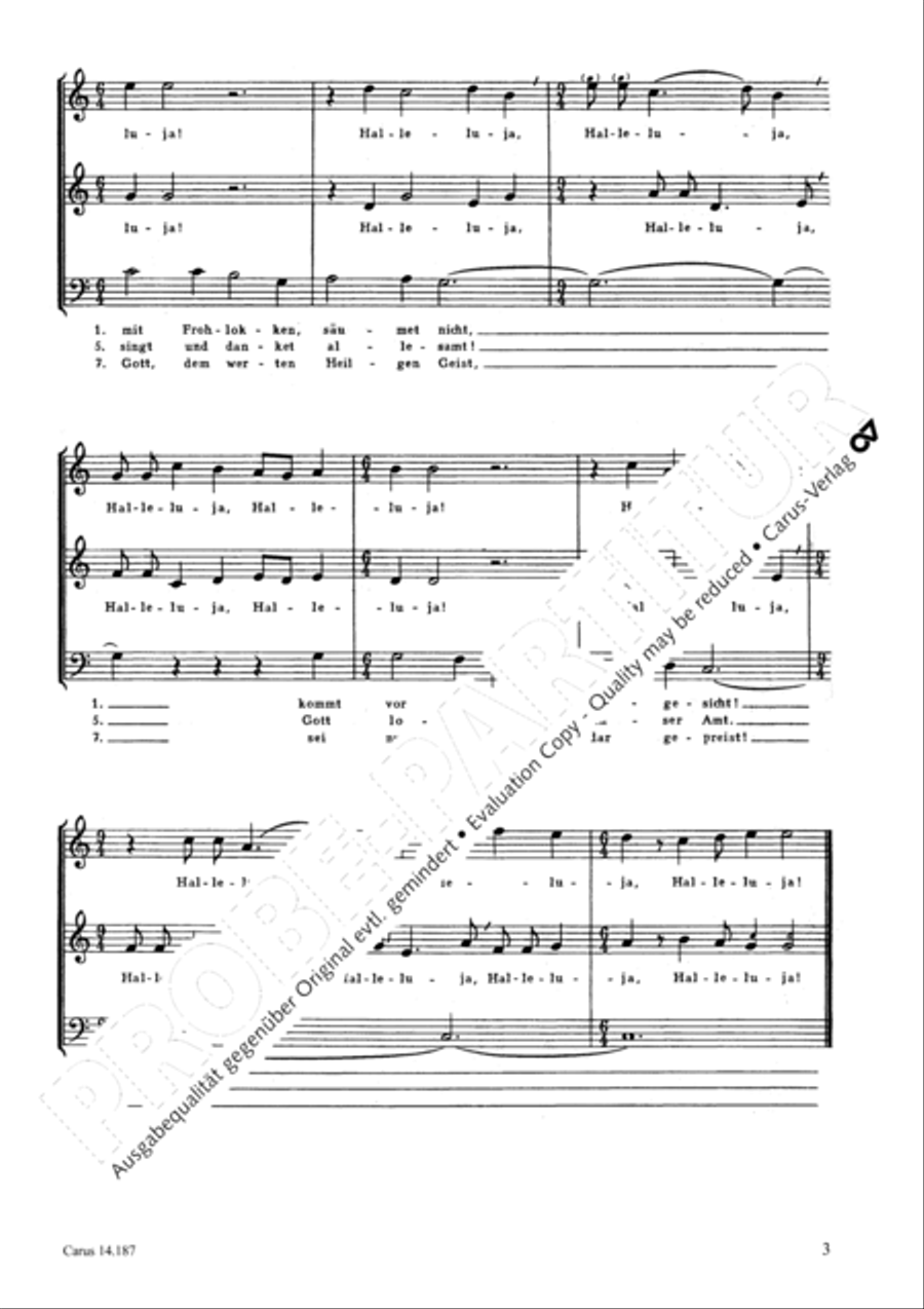 Nun jauchzt dem Herren, alle Welt SA scores gallery preview page 2