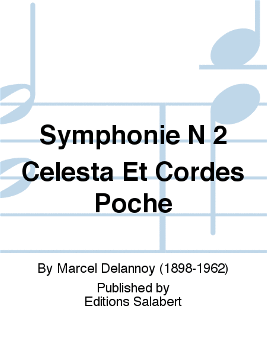 Symphonie N 2 Celesta Et Cordes Poche