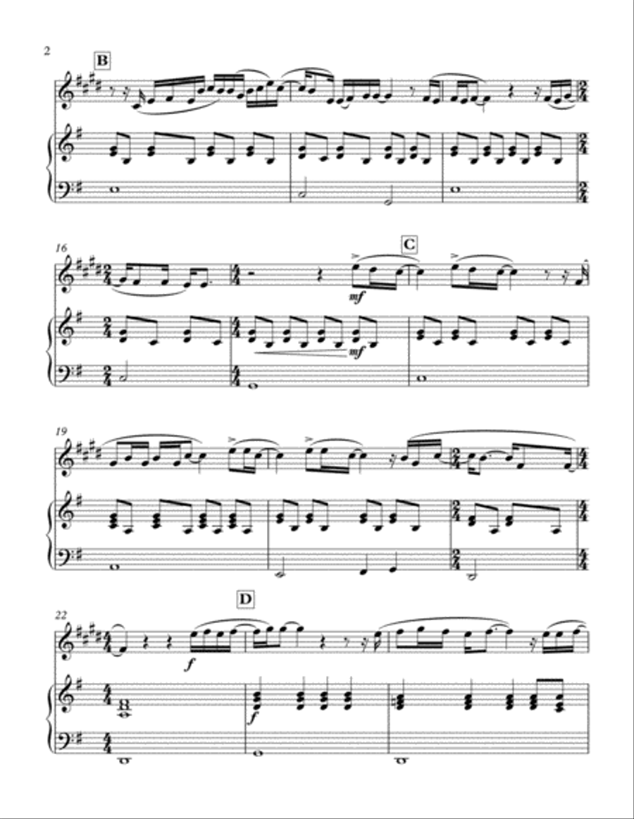 Warrior Alto Saxophone scores gallery preview page 4