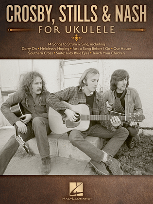Book cover for Crosby, Stills & Nash for Ukulele