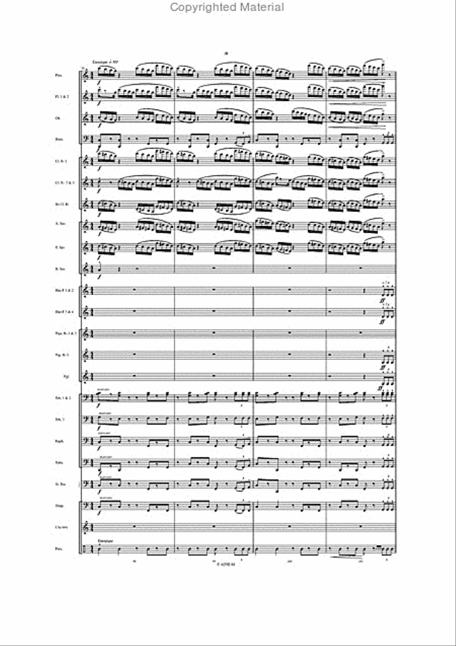 Star Wars Star Wars Concert Band scores gallery preview page 3