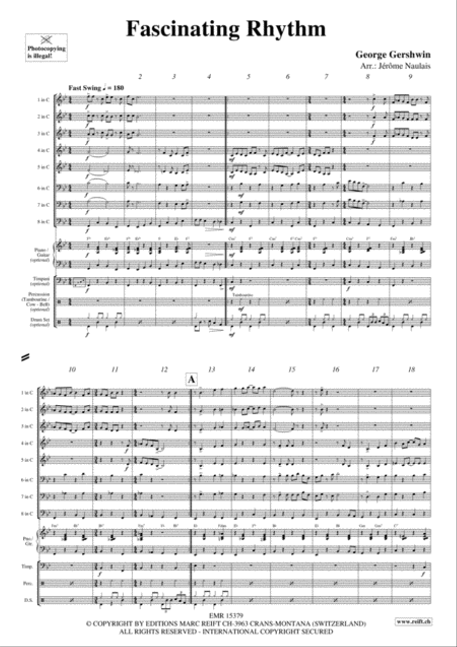 Fascinating Rhythm Chamber Music scores gallery preview page 3