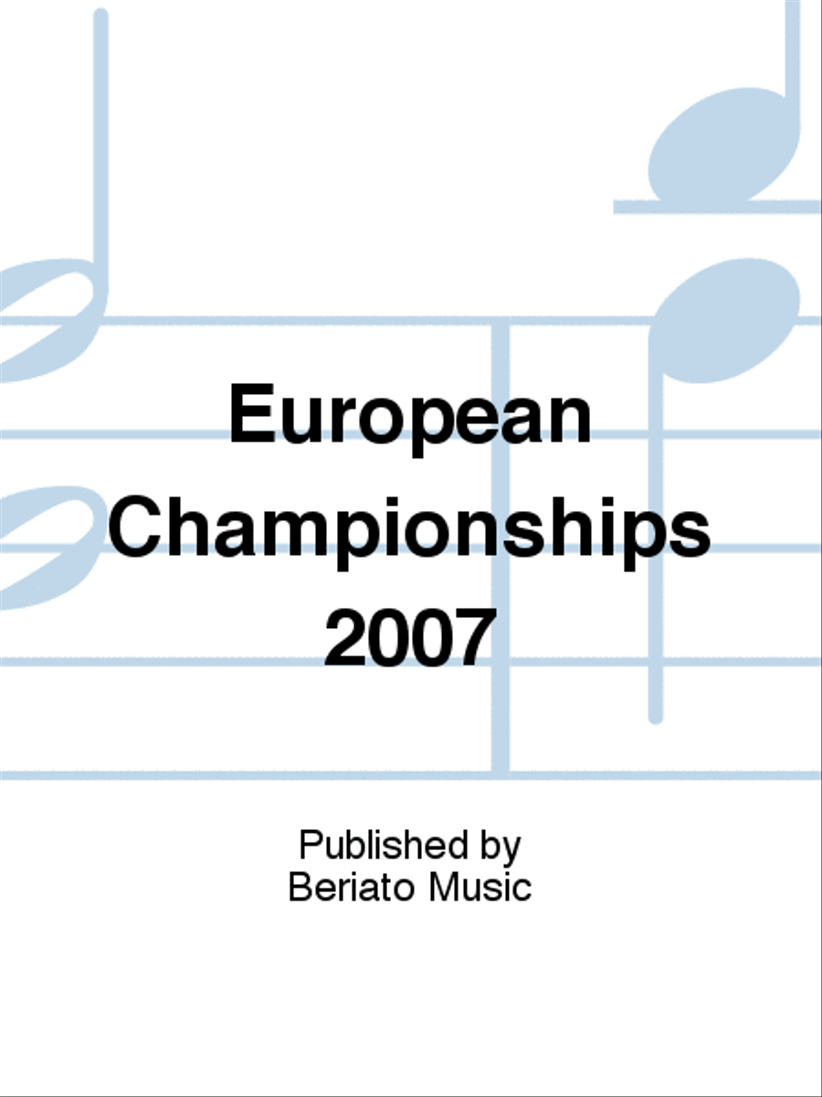 European Championships 2007 Brass Band scores gallery preview page 1