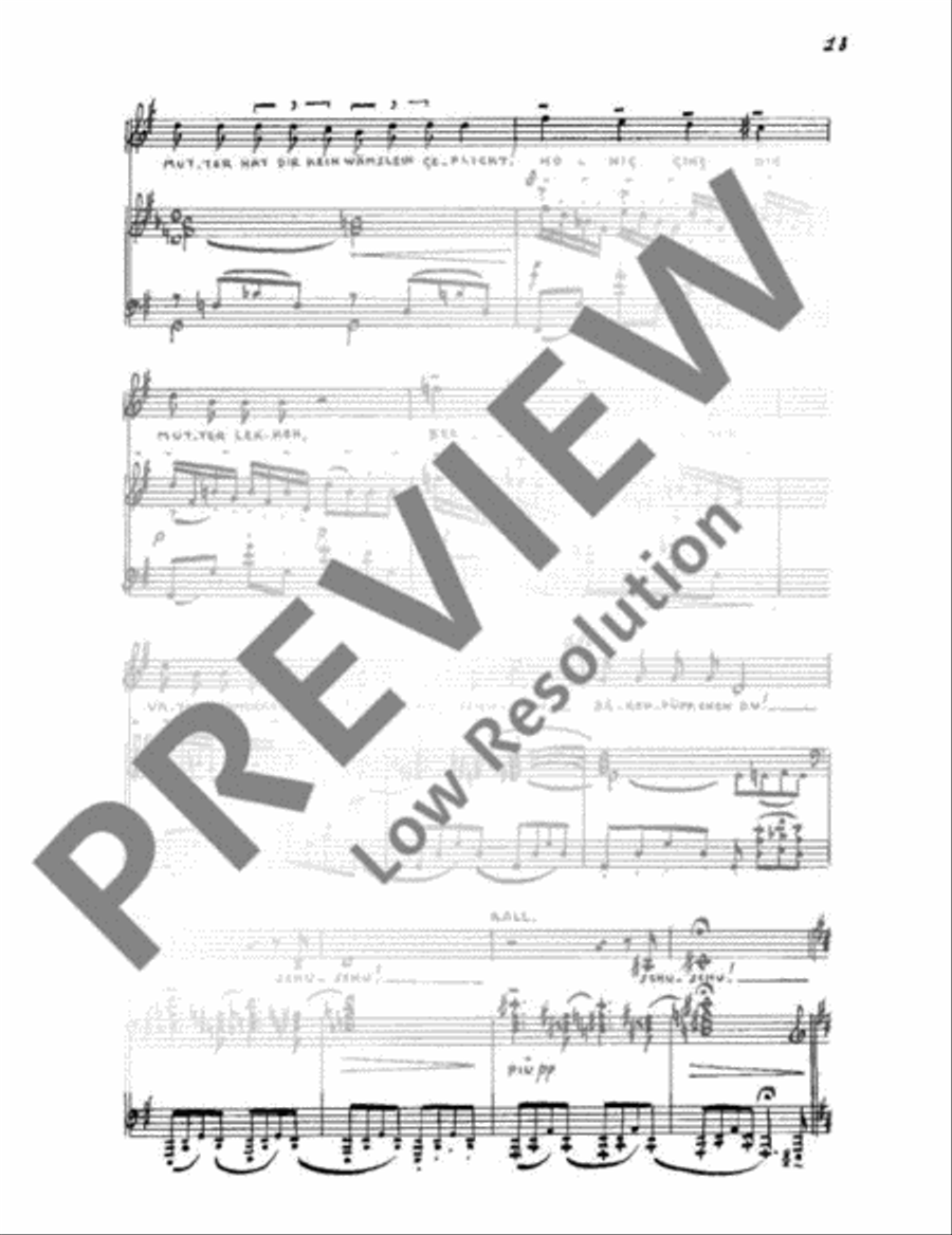 Seven Latvian children’s songs Voice Solo scores gallery preview page 14