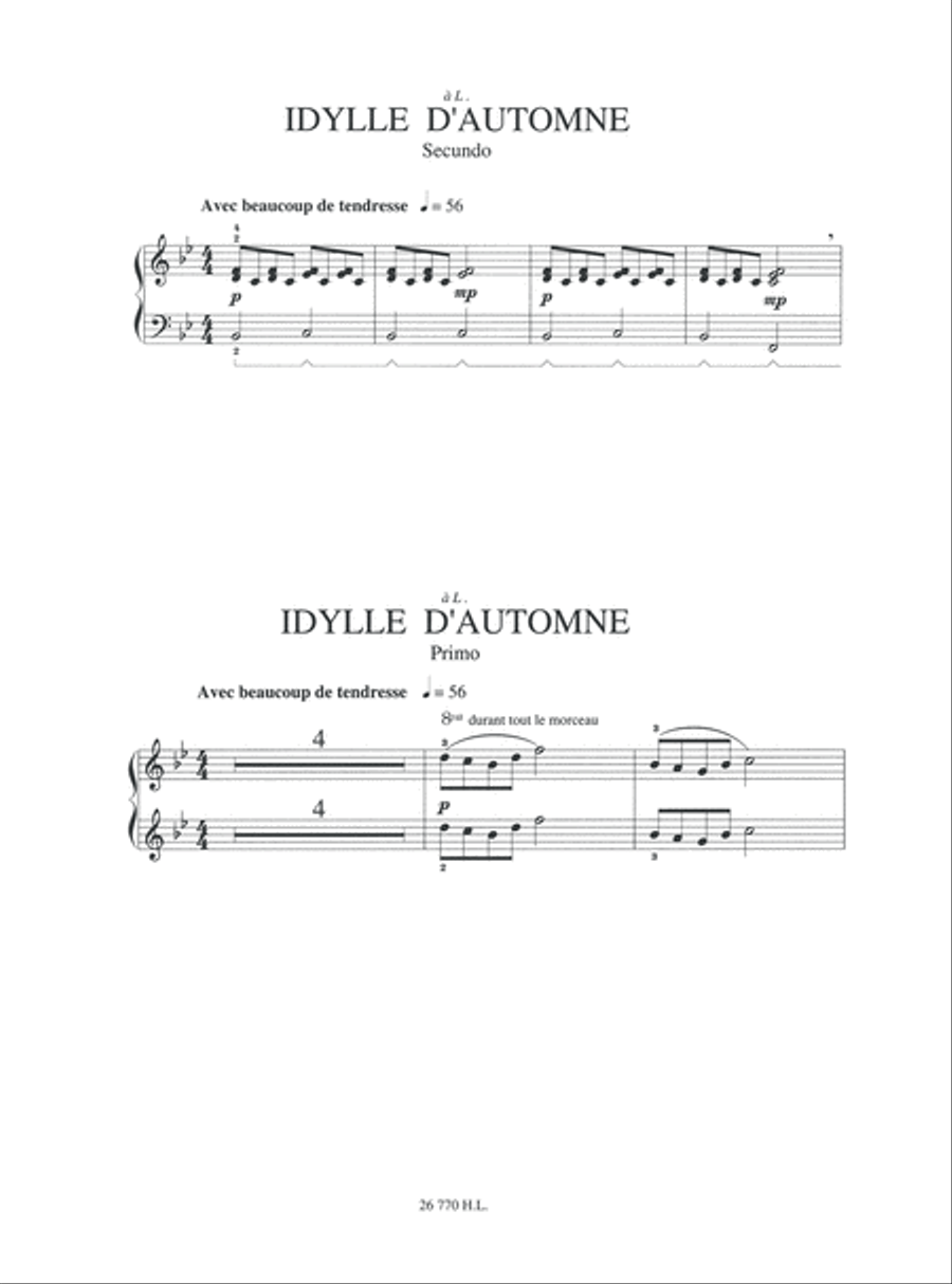 Mes premiers pas a quatre mains - Volume 2 Piano Duet scores gallery preview page 5