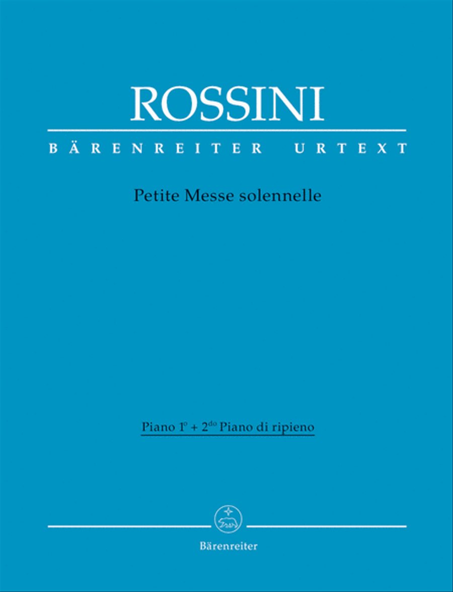 Petite Messe solennelle Petite Messe solennelle Piano scores gallery preview page 1