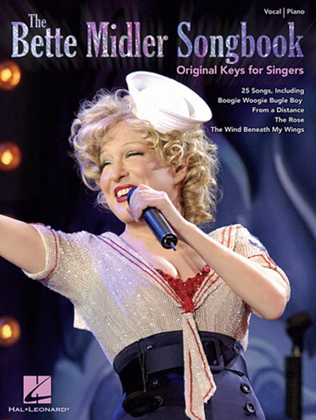 Book cover for The Bette Midler Songbook – Original Keys for Singers
