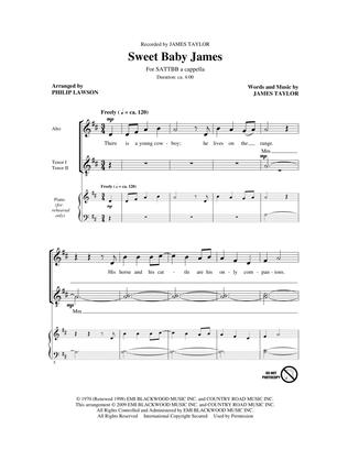 Book cover for Sweet Baby James