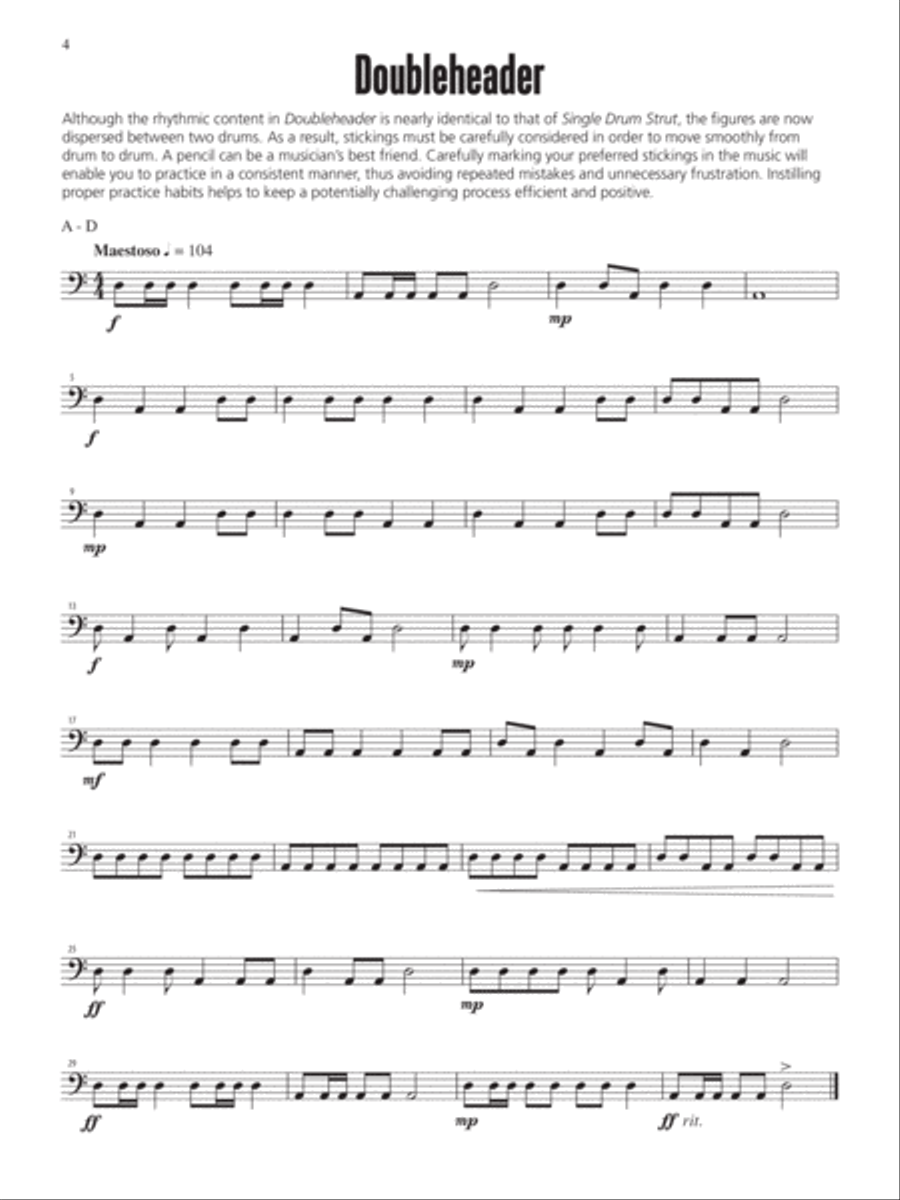 Dynamic Solos for Timpani Small Ensemble scores gallery preview page 4