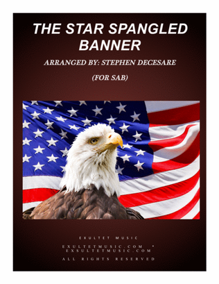 Book cover for The Star Spangled Banner (for SAB)