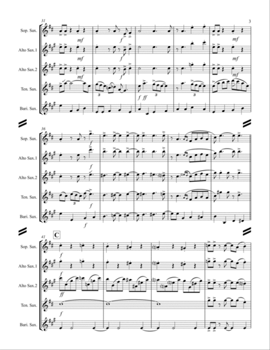 A String Of Pearls Woodwind Ensemble scores gallery preview page 4