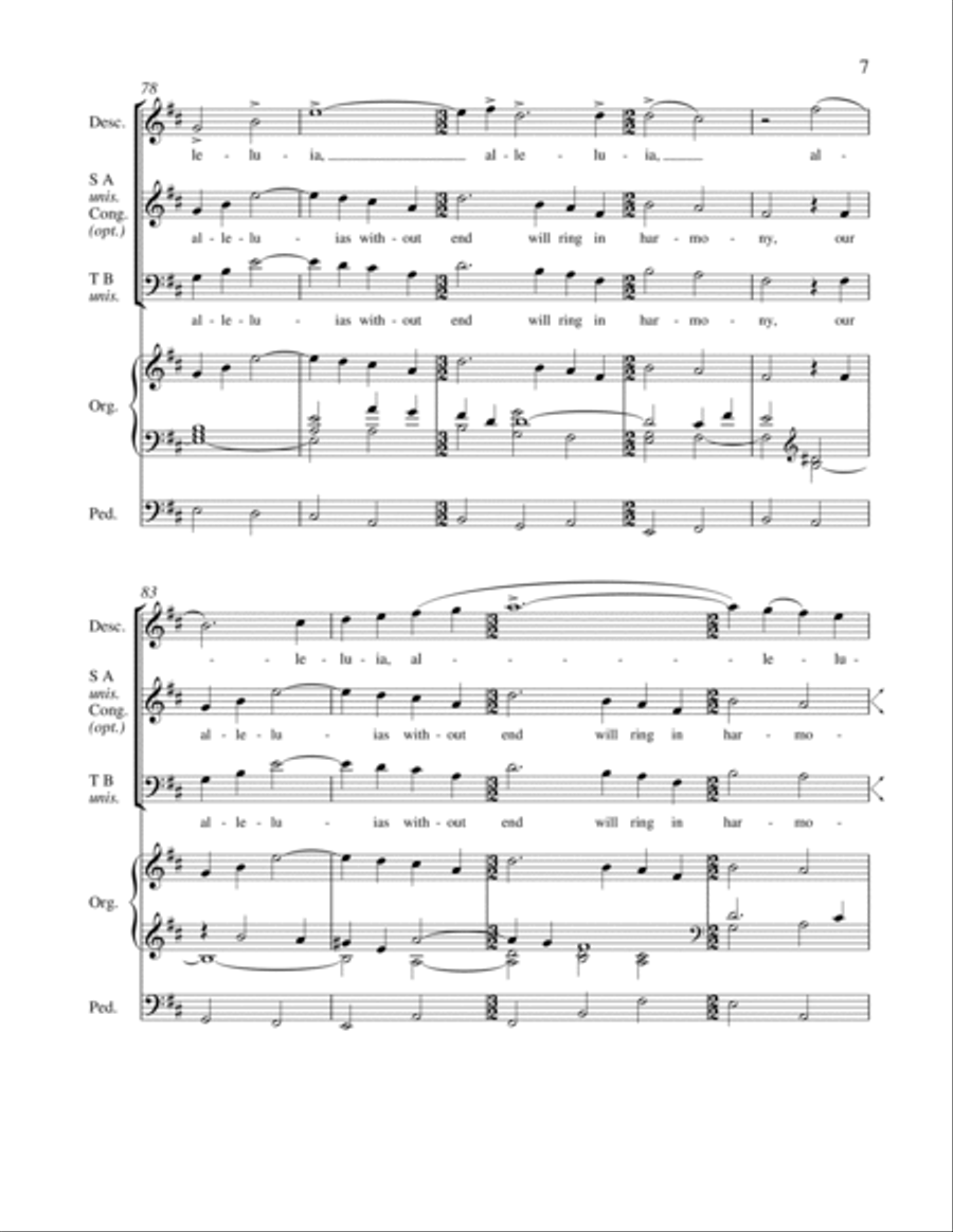 When Music Wakes My Sleeping Heart 4-Part scores gallery preview page 16