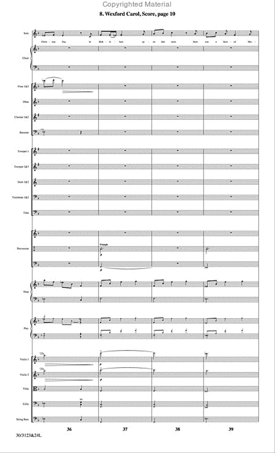The Christmas Story - Set of Parts Choir scores gallery preview page 78